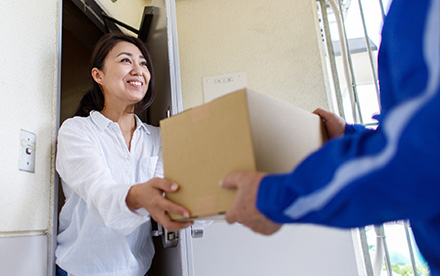 大切な荷物を心を込めてお運びします